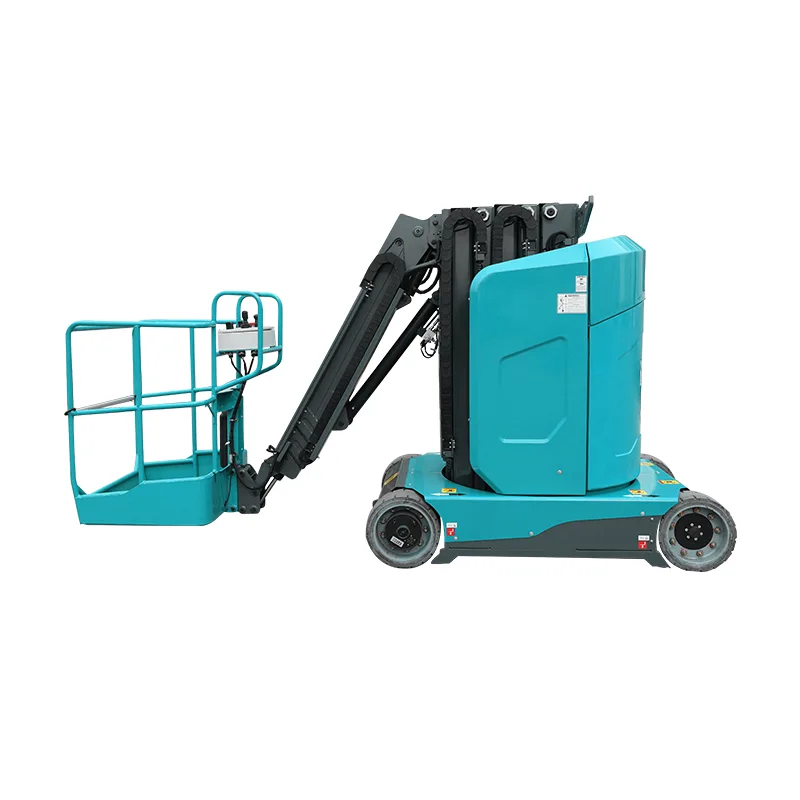 Élévateur à flèche à mât vertical automoteur de 8 m